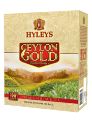 Černý čaj Hyleys Ceylon Gold - sáčky 100x2g 