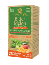 Zelený čaj Hyleys s melounem a mangem - sáčky 25x1,5g 