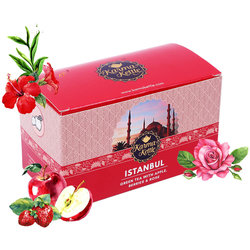 Zelený čaj Istanbul s příměsí - 2x25g sáčky