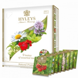Čaj Hyleys 9 čajových chutí  - sáčky 100x1,5g