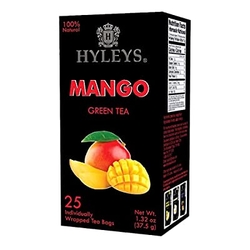 Zelený čaj Hyleys s mangem - sáčky 25x1,5g 