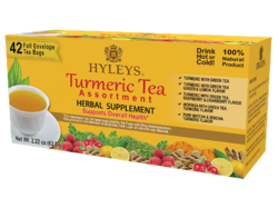 Čaj Hyleys Turmeric Tea - sáčky 42x1,5g 