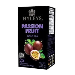 Černý čaj Hyleys s maracujou - sáčky 25x1,5g 