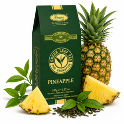 Zelený čaj Premier's Tea Pineapple 100 g – prémiový zelený čaj s ananasem