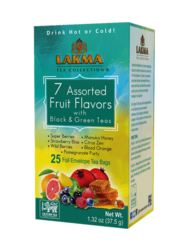 Čaj Lakma 7 ovocných chutí - sáčky 25x1,5g 