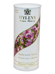 Černý čaj Hyleys s tymiánem - 100g sypaný