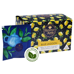 Čaj Blue butterfly peaflower tea - 20x2g pyramidové sáčky 