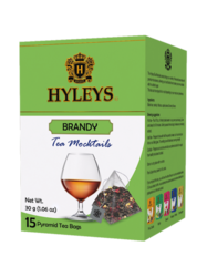 Černý čaj Hyleys BRANDY - pyramidové sáčky 15 x 2g 