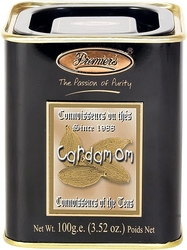 Černý čaj Premier's Cardamon -100g sypaný - plech 