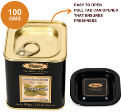 Premier's Cardamom – černý čaj s kardamomem 100 g v plechové dóze