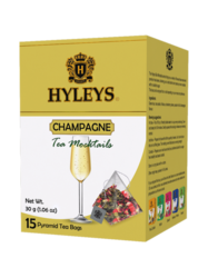 Zelený čaj Hyleys CHAMPAGNE - pyramidové sáčky 15 x 2g 