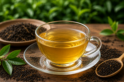 Černý čaj Batasia Darjeeling Karma Kettle – prémiový sypaný čaj z Indie, 100 g