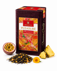 Černý čaj Hyleys Pleasure s maracujou a ananasem – sypaný, 80 g