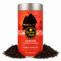Karma Kettle Canton – Lapsang Souchong, kouřový černý čaj 75 g