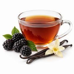 AZ-TEAS Premium Be My Valentine 50 g – bezkofeinový černý čaj s ostružinou a vanilkou