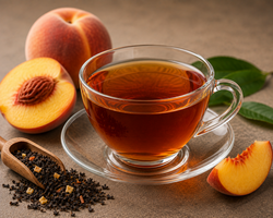 Premier's Peach Tea – černý čaj s broskvovou příchutí