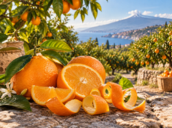 Pomerančová kůra a pomeranče ze Sicílie – AZ-TEAS Premium Orange Tea