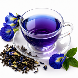 AZ-TEAS Blue Sapphire – bezkofeinový černý čaj Earl Grey s klitorií 50 g