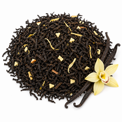 Sypaný bezkofeinový černý čaj AZ-TEAS Creme Brulee