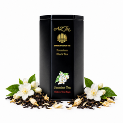 AZ-TEAS Jasmine Tea – bezkofeinový černý čaj s jasmínem, 20 × 2 g