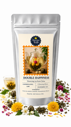 Karma Kettle Double Happiness - Kvetoucí zelený čaj s jasmínem, chryzantémou a amarantem (2ks)