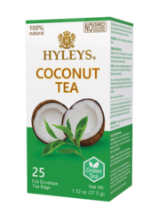 Zelený čaj Hyleys s kokosem - sáčky 25x2g 