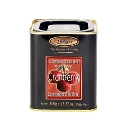 Černý čaj Premier's Cranberry -100g sypaný - plech