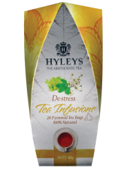 Čaj Hyleys Infusions DE-STRESS - pyramidové sáčky 20 x 2g 
