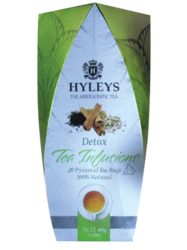 Čaj Hyleys Infusions Detox - pyramidové sáčky 20 x 2g 