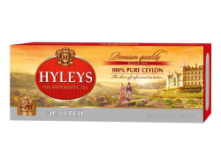 Černý čaj Hyleys Earl Grey - sáčky 25x2g 
