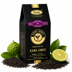 Premier's Tea Earl Grey – černý čaj Assam s bergamotem 100 g