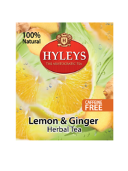 Bylinný čaj Hyleys s citronem a zázvorem - sáčky 20x0,6g 