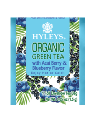 Zelený čaj HYLEYS 7 ovocných chutí - sáčky 25x1,5g 