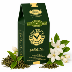 Zelený čaj Premier's Tea Jasmine 100 g – prémiový zelený čaj s jasmínem
