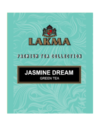 Zelený čaj Lakma Jasmine Dream - sáčky 20x1,5g plech