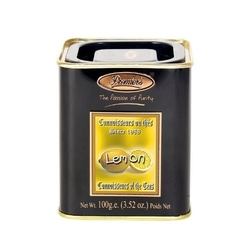 Černý čaj Premier's Lemon -100g sypaný - plech 