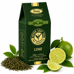 Zelený čaj Premier's Tea Lime 100 g – prémiový zelený čaj s limetkou 