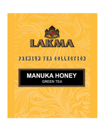 Zelený čaj Lakma Manuka Honey - sáčky 20x1,5g - plech