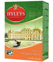 Zelený čaj Hyleys s maracujou - 100g sypaný