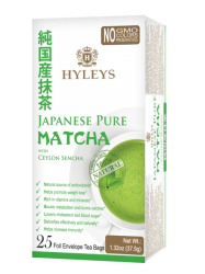 Čaj Matcha Hyleys s cejlonským Sencha čajem - sáčky 25x1,5g