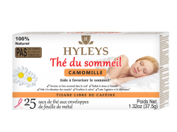 Bylinný čaj Hyleys Sleep Tea s heřmánkem  - sáčky 25x1,5g 