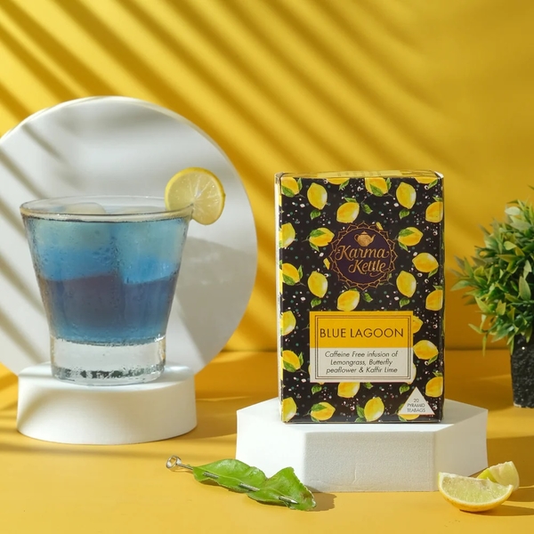 Čaj Blue butterfly peaflower tea - 20x2g pyramidové sáčky 