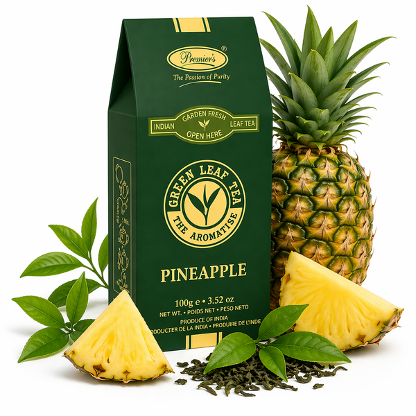 Zelený čaj Premier's  Tea Pineapple -100g sypaný 