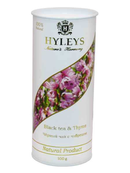 Černý čaj Hyleys s tymiánem - 100g sypaný