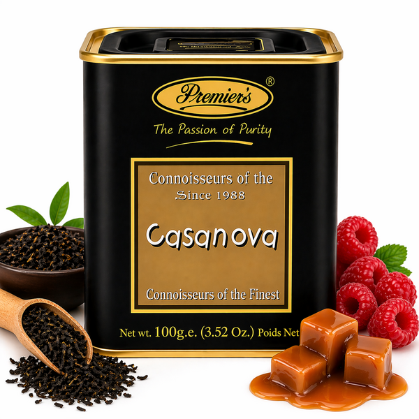 Premier's Casanova – černý čaj s malinou a karamelem 100 g