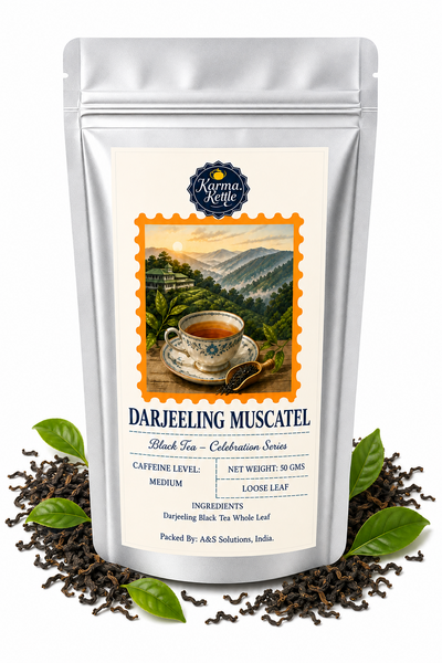 Karma Kettle Darjeeling Muscatel – černý sypaný čaj 50 g