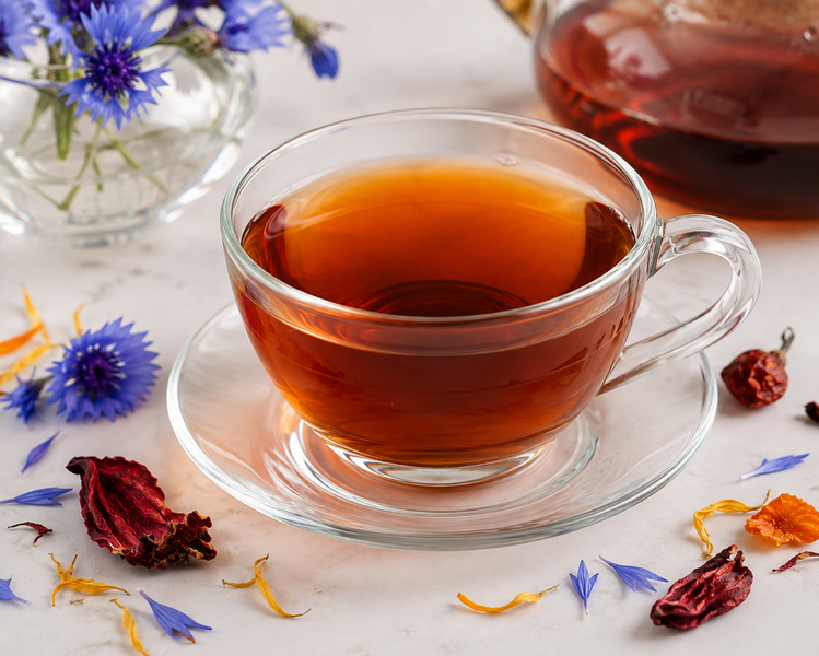 Nálev černého čaje Premier's Tea Princess Blue Grey