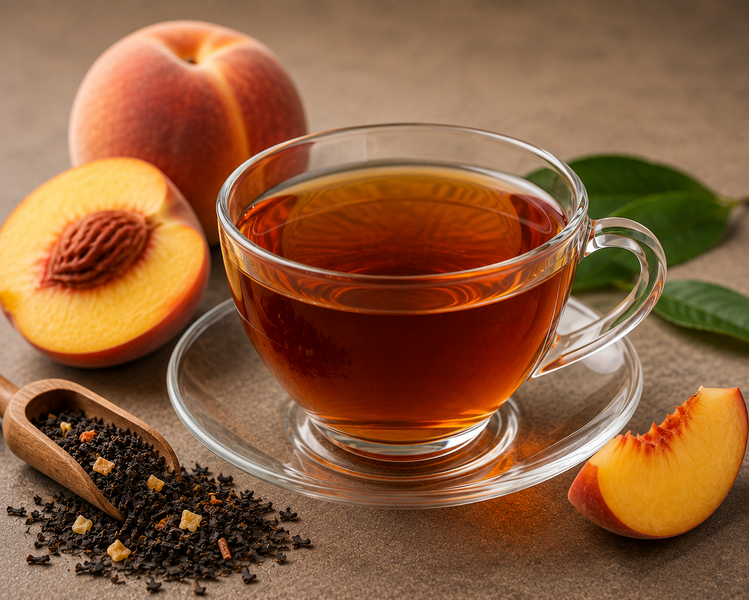 Premier's Peach Tea – černý čaj s broskvovou příchutí