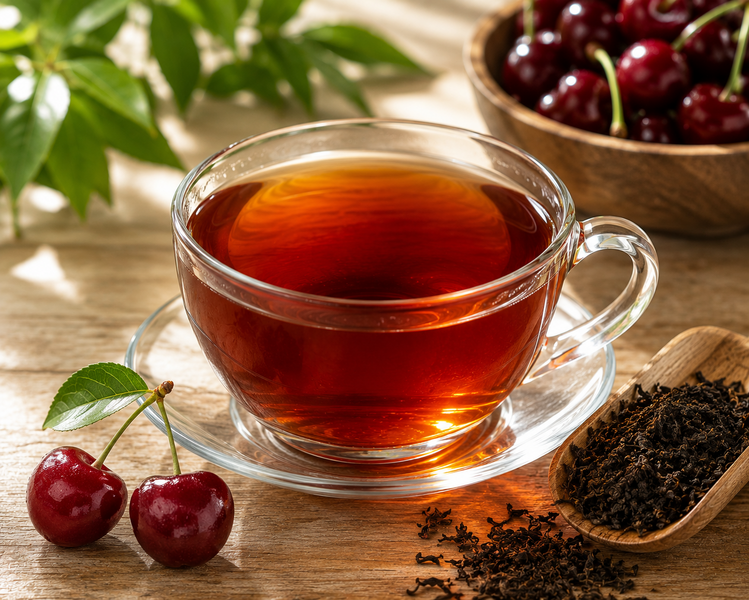 Nálev černého čaje Premier's Cherry