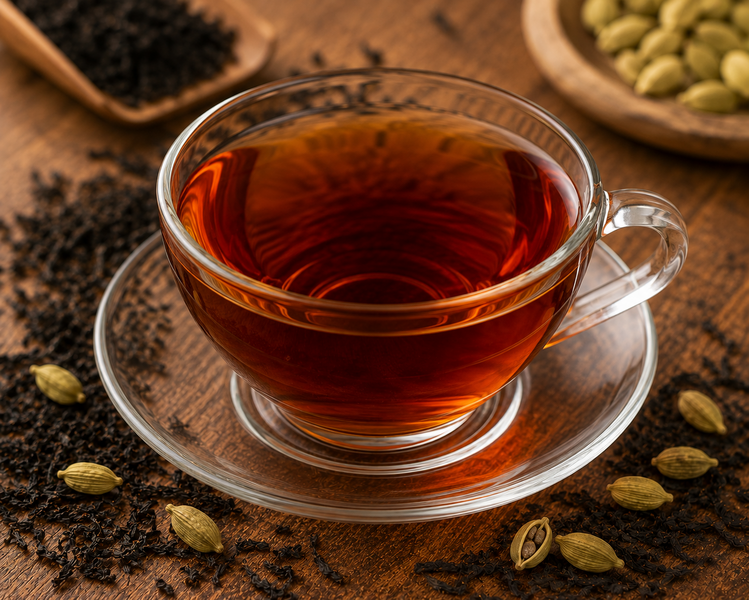Nálev černého čaje Premier's Cardamom